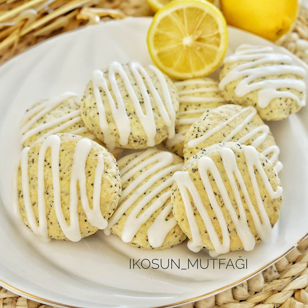 Limonlu haşhaşlı Kurabiye