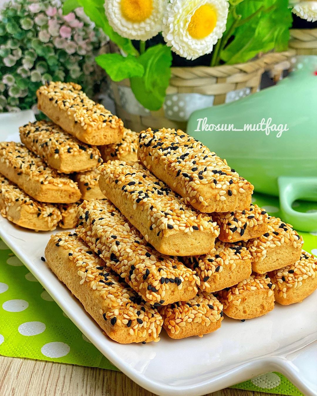 Çıtır çıtır çubuk Kurabiye