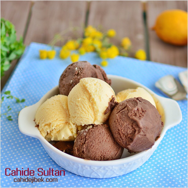 YUMURTALI EV YAPIMI DONDURMA