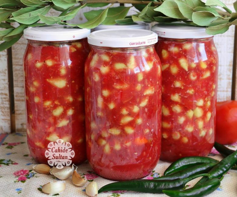 SOSLU DOMATES TURŞUSU