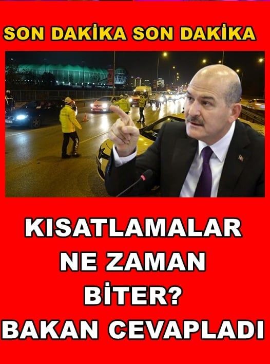 KISITLAMALAR NE ZAMAN BİTECEK