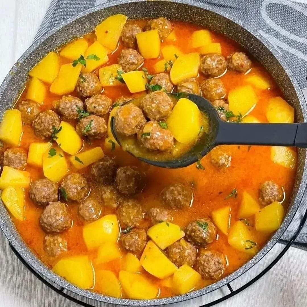 Patatesli Sulu Köfte