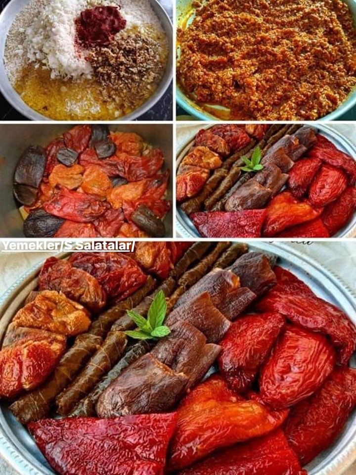 Antep Usulü Zeytinyağlı Kuru Dolma