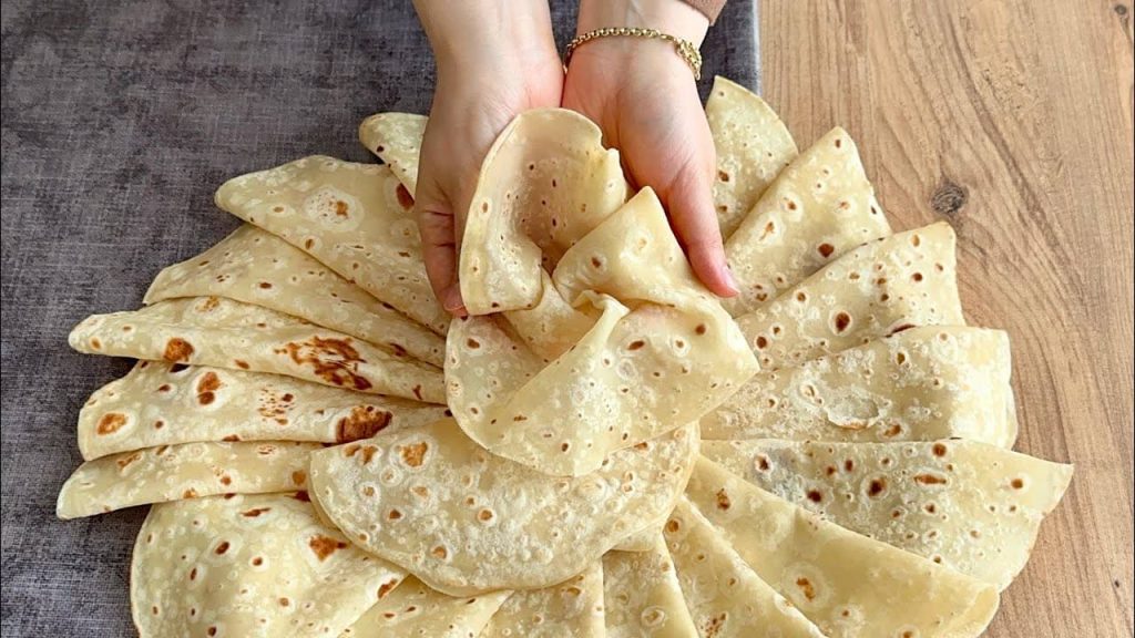 3 Malzemeli Lavaş Tarifi