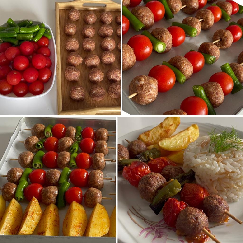 FIRINDA ŞİŞ KÖFTE