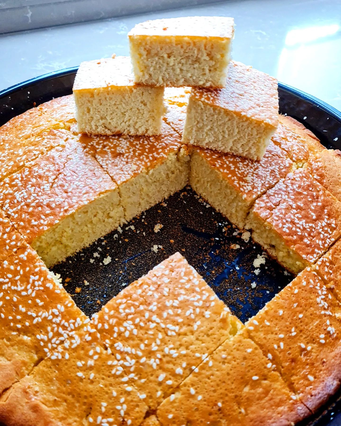 Mandalinalı Kokulu Kek