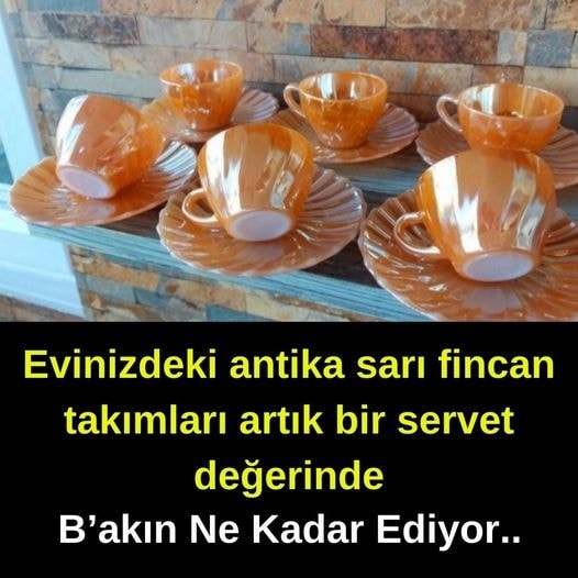 Bu fincandan varsa evinizde servet değerinde!