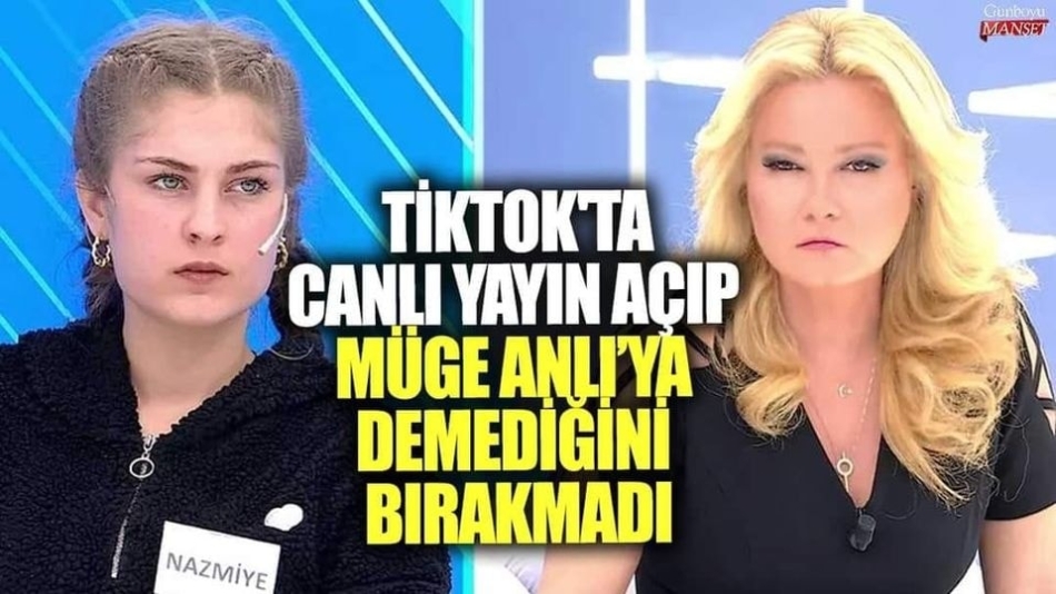 TikTok’ta canlı yayın açan Nazmiye Müge Anlı’ya demediğini bırakmadı