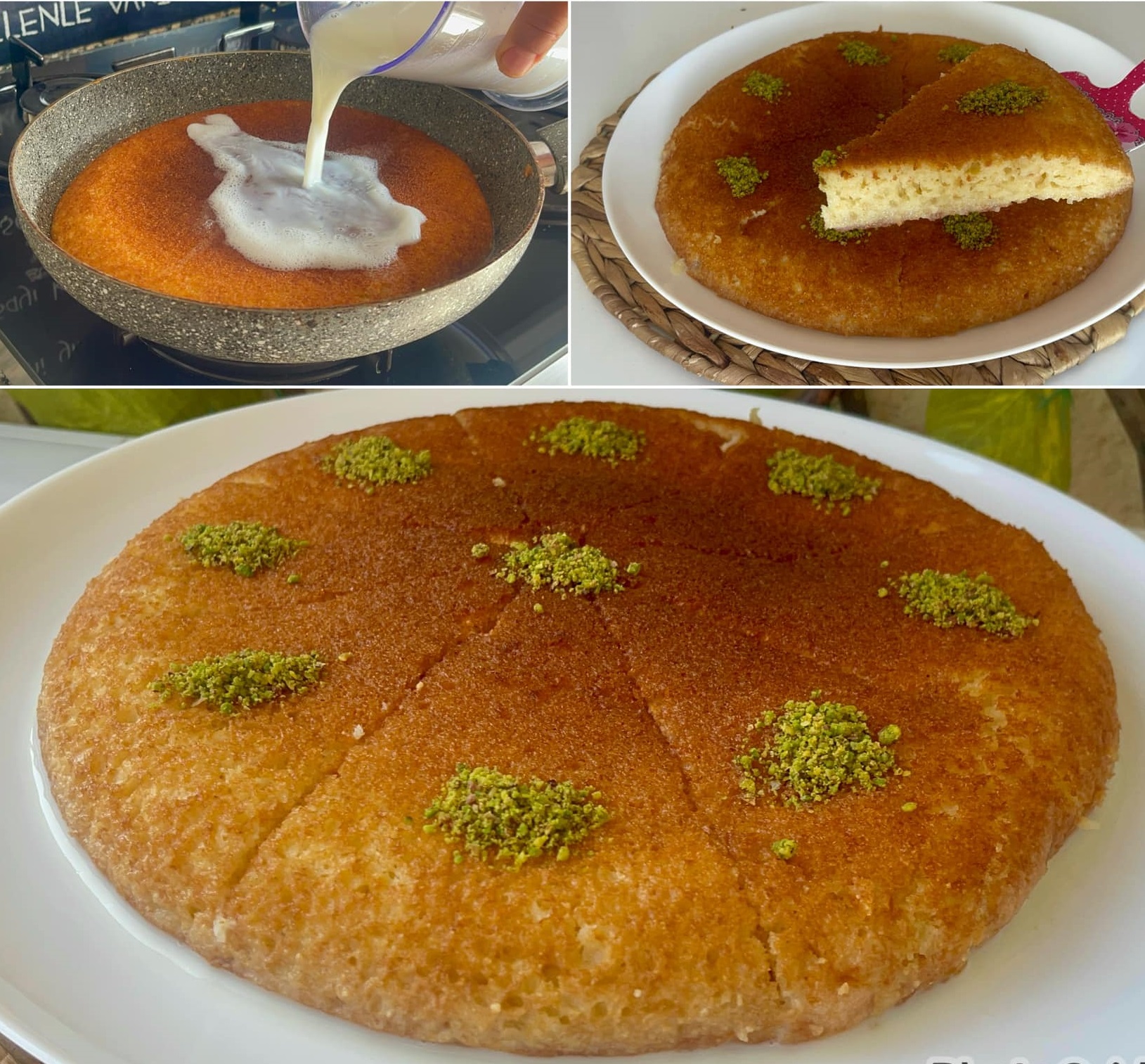 3 KAŞIK İRMİĞİNİZ VARSA TAVADA HEMEN YAPIN