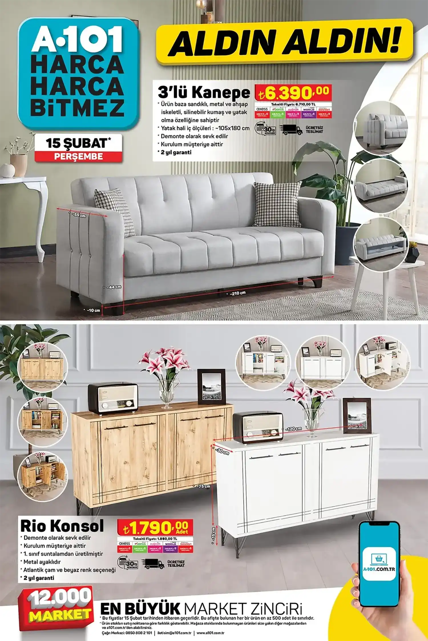 A101 15 Şubat 2024 Aktüel Ürünler Kataloğu