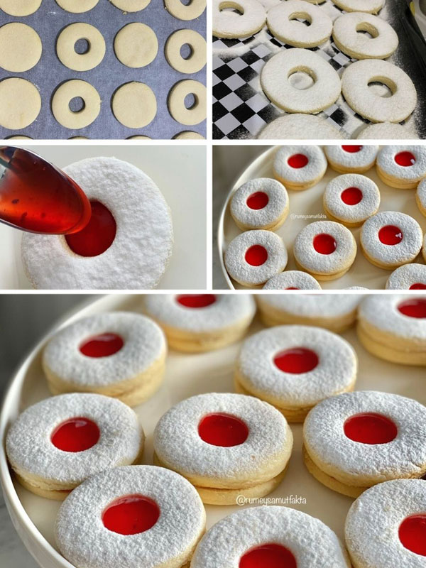 Marmelatlı Sandviç Kurabiye