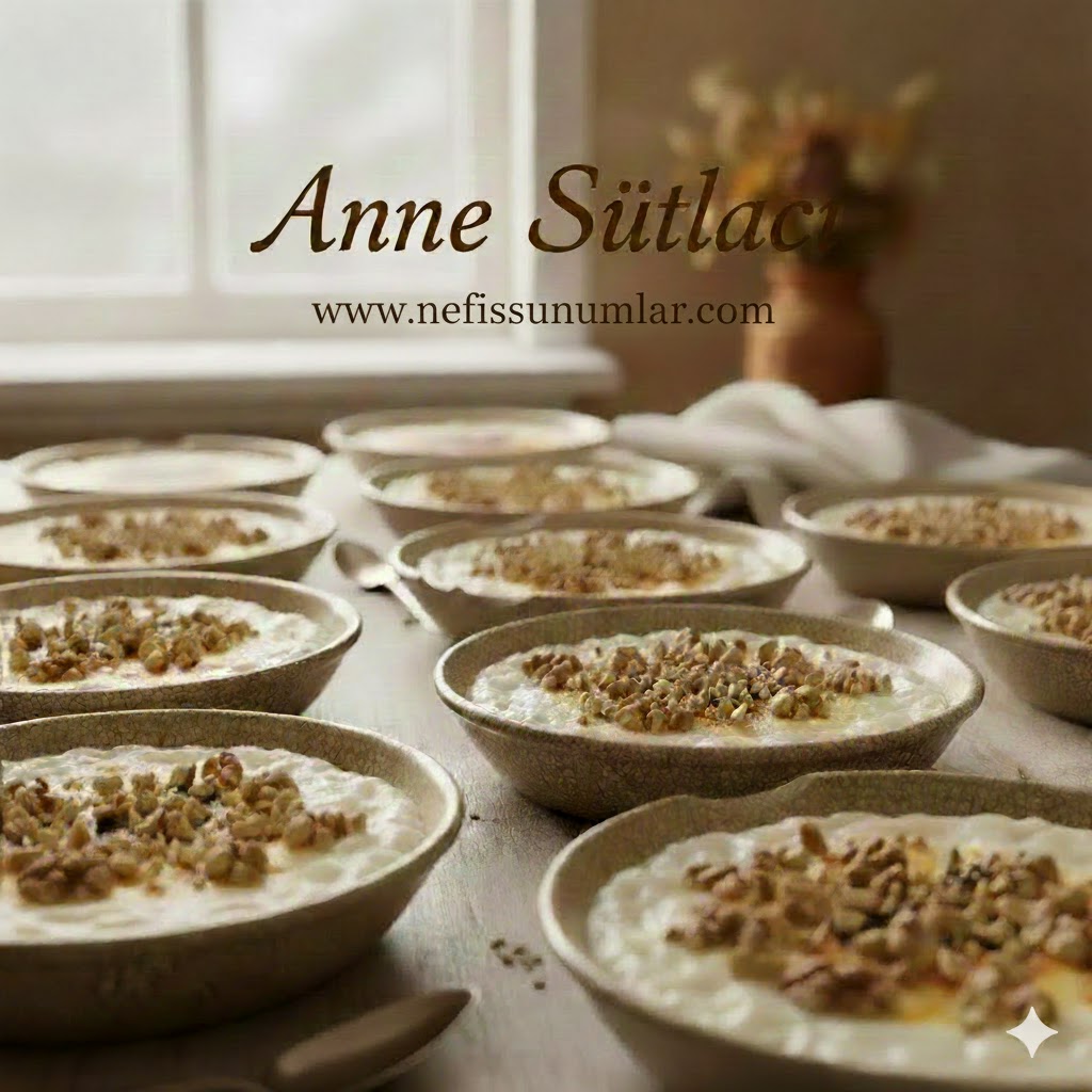 Anne Sütlacı Tarifi (Tam Ölçülü)