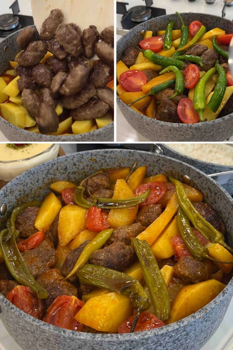 Tencerede Patates Köfte